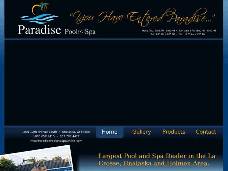 www.paradisepoolandspaonline.com