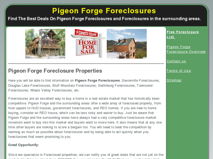 www.pigeonforgeforeclosures.info