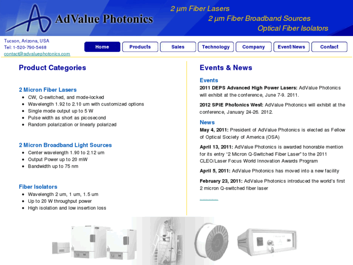 www.advaluephotonics.com