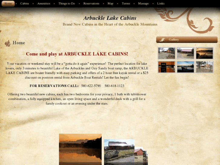 www.arbucklelakecabinsok.com