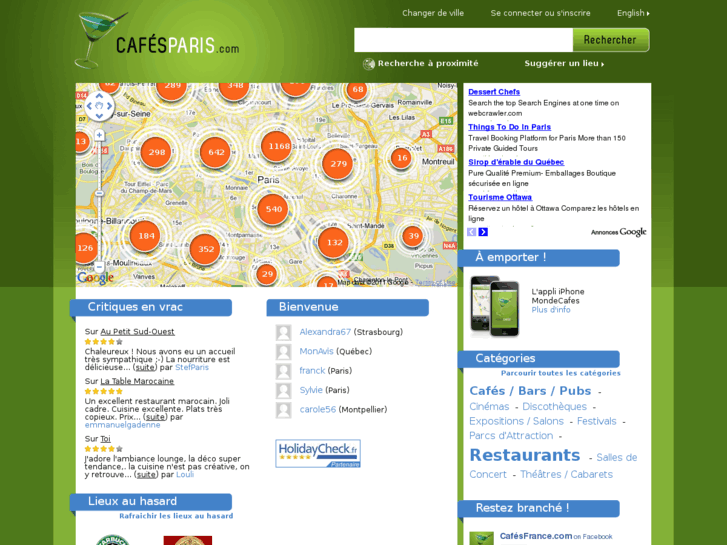 www.cafesparis.com