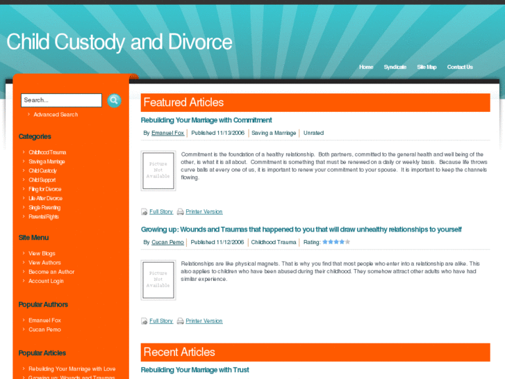 www.childcustodyanddivorce.org