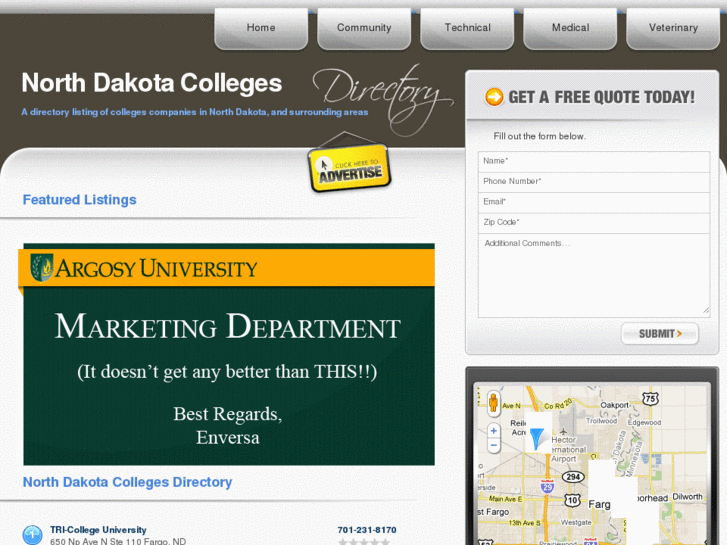 www.collegesnorthdakota.net