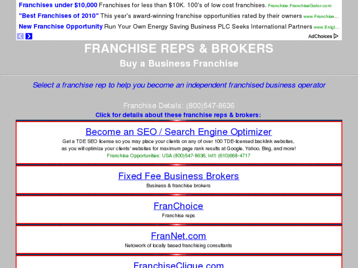 www.franchise-reps.com