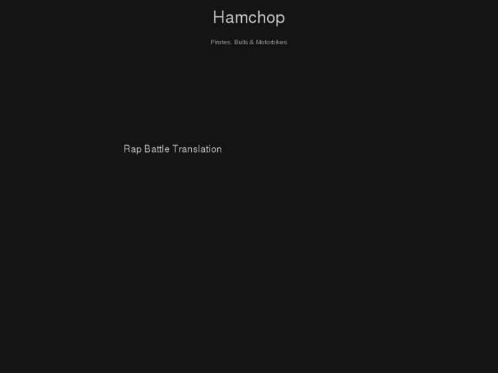 www.hamchop.com