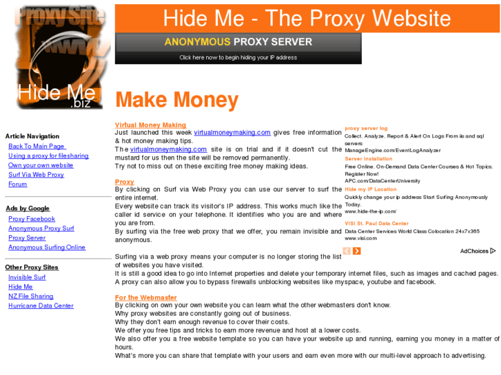 www.hideme.biz