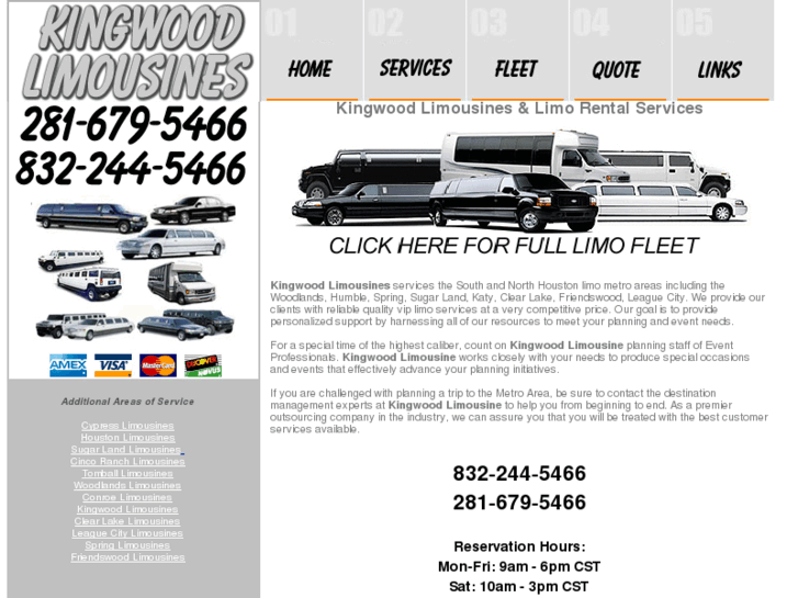 www.kingwoodlimousines.com