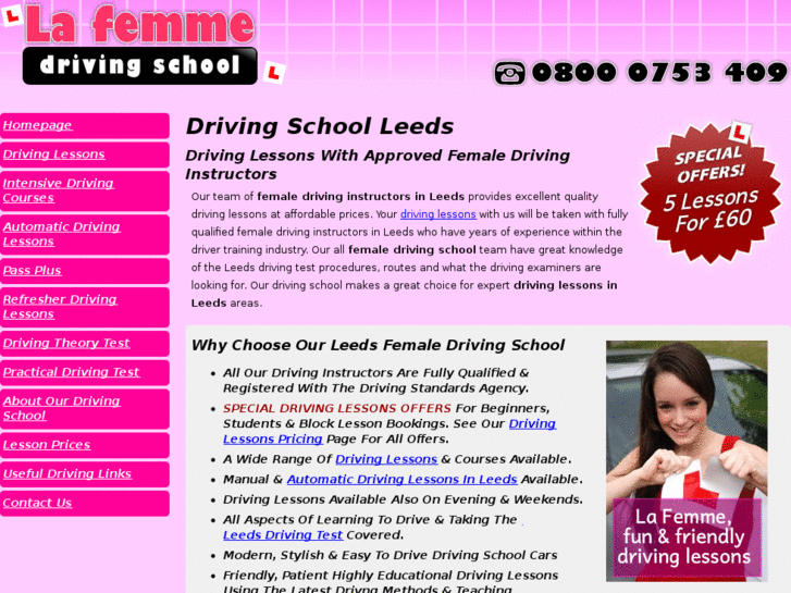www.lafemmedrivingschool.co.uk