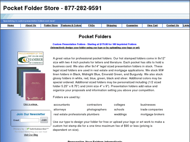 www.pocketfolderstore.com