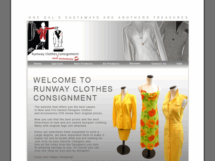 www.runwayclothesconsignment.com