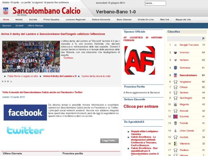 www.sancolombanocalcio.it