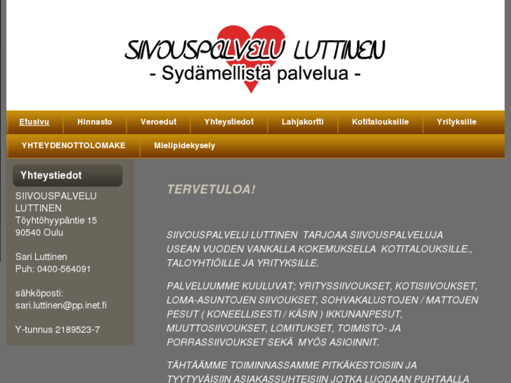 www.siivouspalveluluttinen.fi