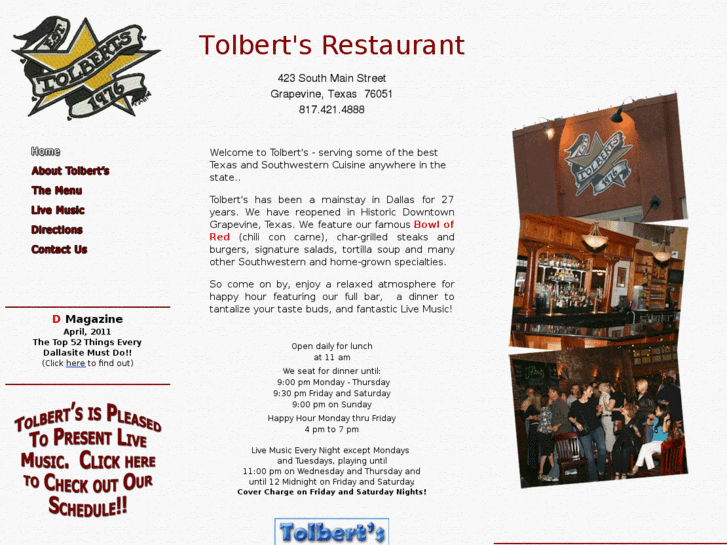 www.tolbertsrestaurant.com