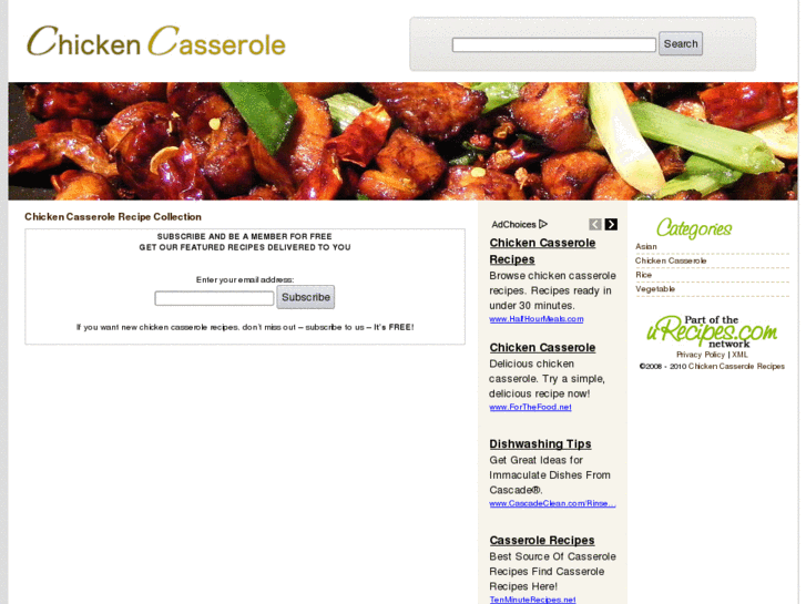 www.chickencasserole.org