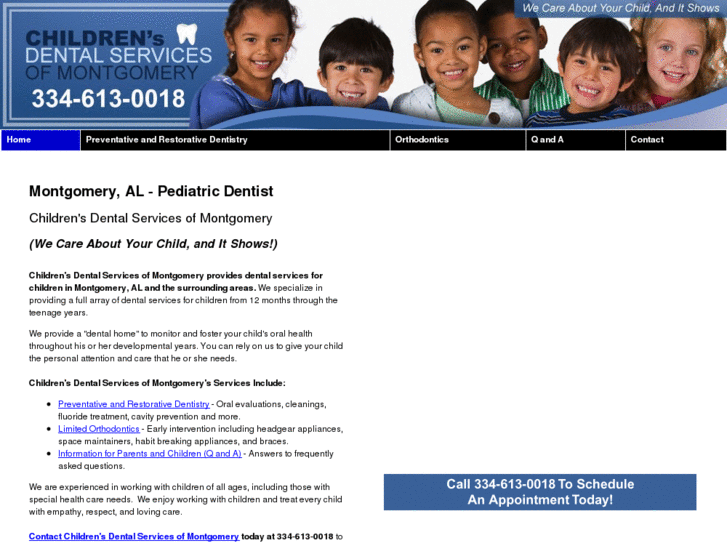 www.childrensdentalofmontgomery.com