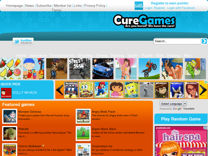 www.curegames.net