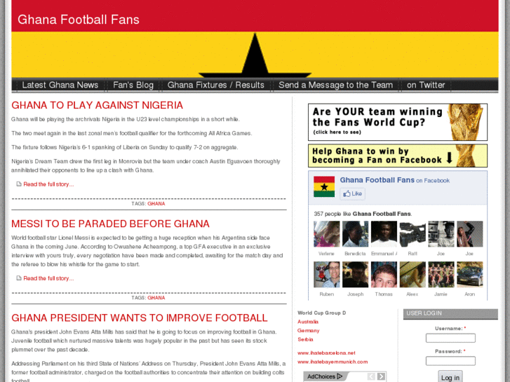 www.ghanafootballfans.info