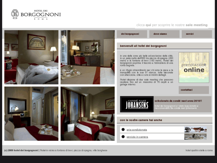 www.hoteldeiborgognoniroma.com