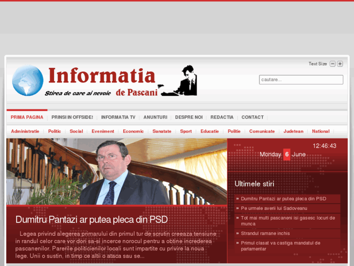 www.informatiadepascani.ro