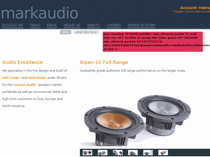 www.markaudio.com