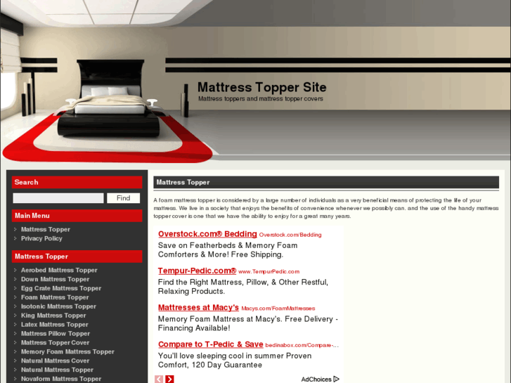 www.mattresstoppersite.com