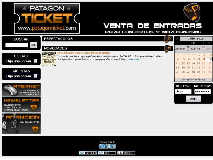 www.patagonticket.com