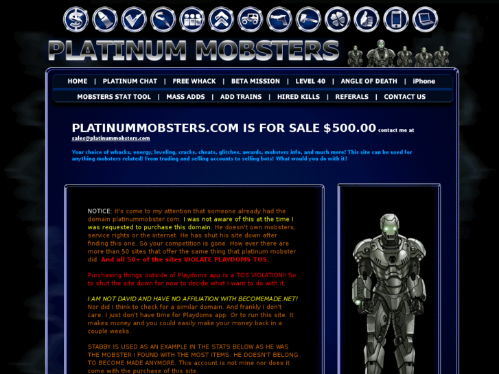 www.platinummobsters.com