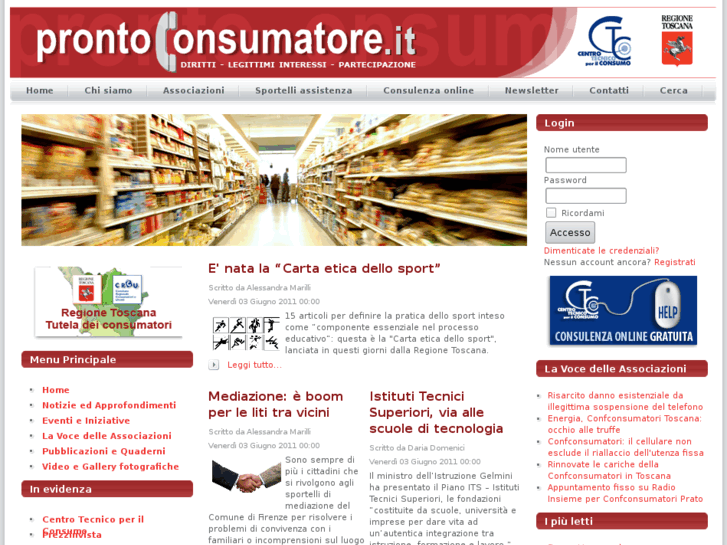 www.prontoconsumatore.it