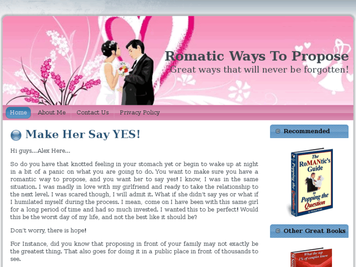 www.romanticwaystopropose.com