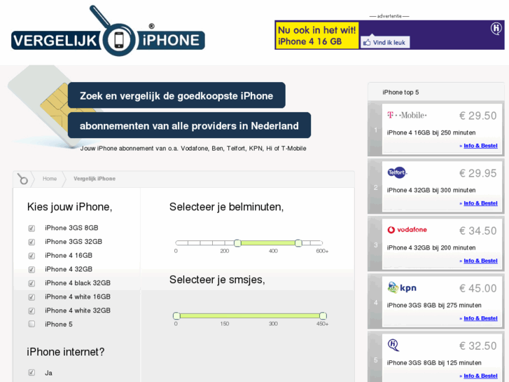 www.vergelijkiphone.nl