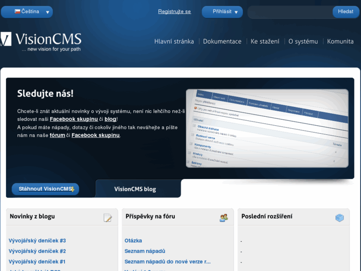 www.visioncms.cz