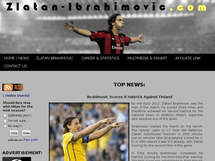 www.zlatan-ibrahimovic.com