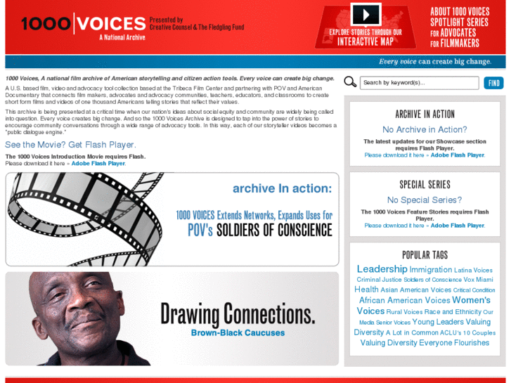 www.1000voicesarchive.com