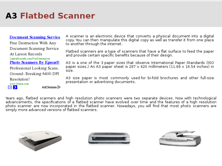 www.a3flatbedscanner.com