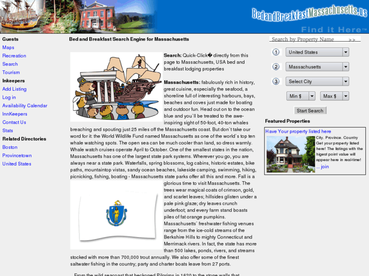www.bedandbreakfastmassachusetts.com