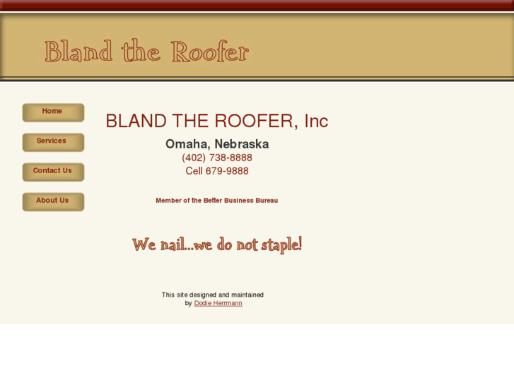 www.blandtheroofer.com