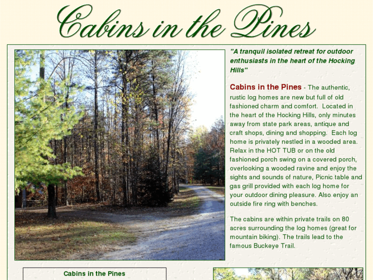 www.cabinsinthepines.com