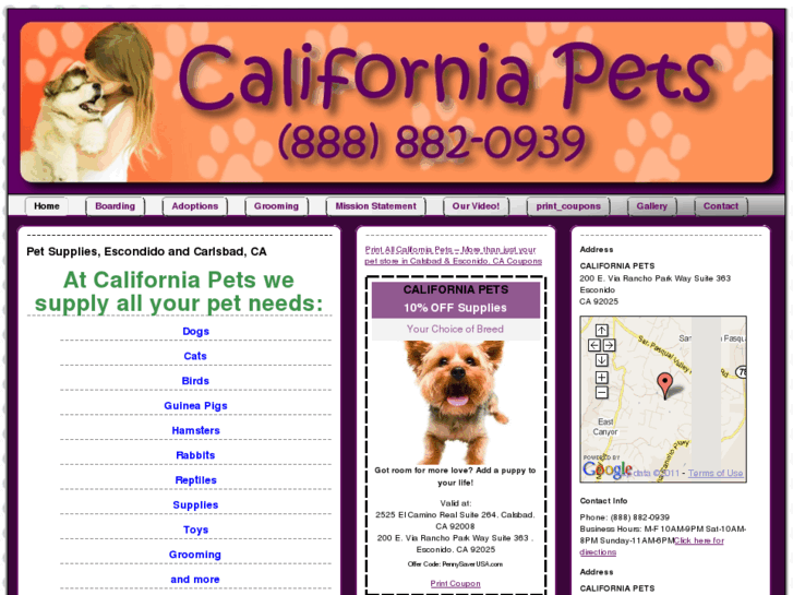 www.californiapets.net