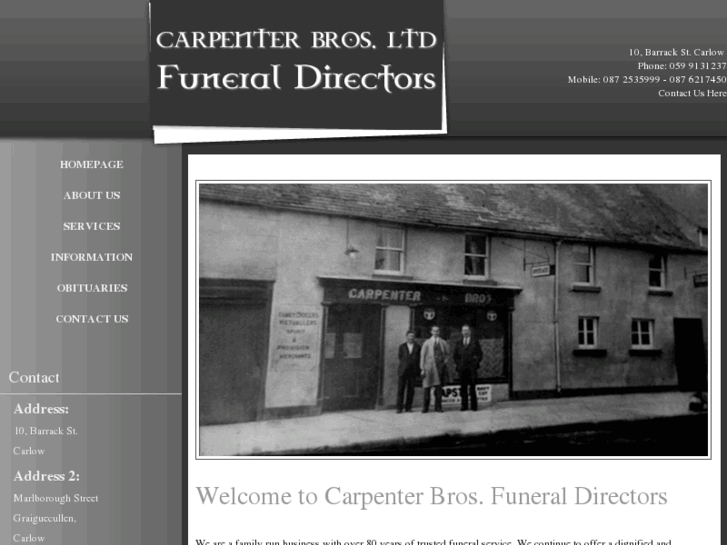 www.carpenterfunerals.com