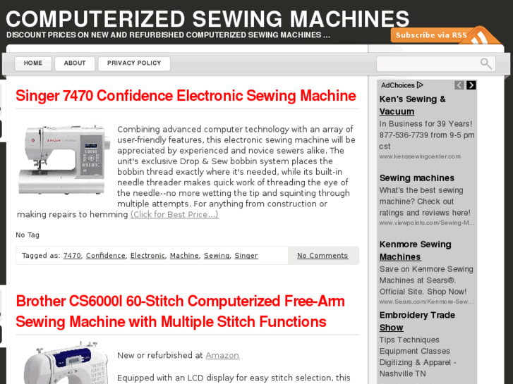 www.computerizedsewingmachines.net