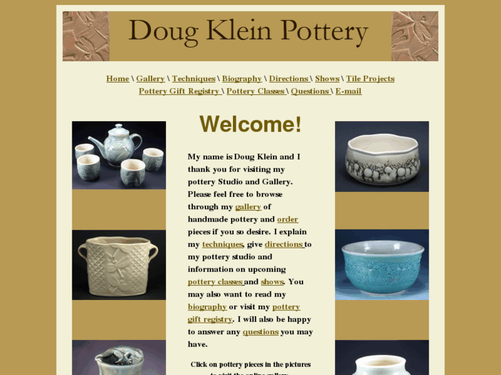 www.dougkleinpottery.com