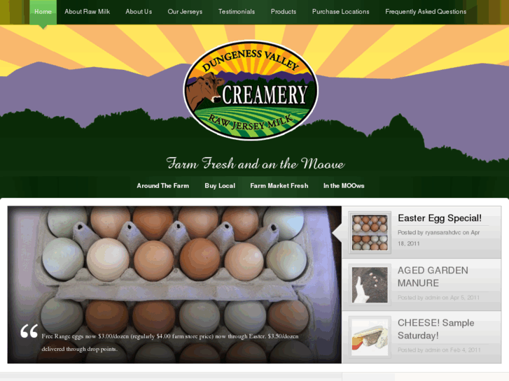 www.dungenessvalleycreamery.com