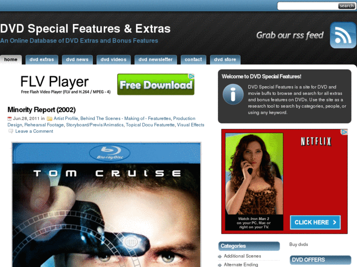 www.dvdspecialfeatures.net