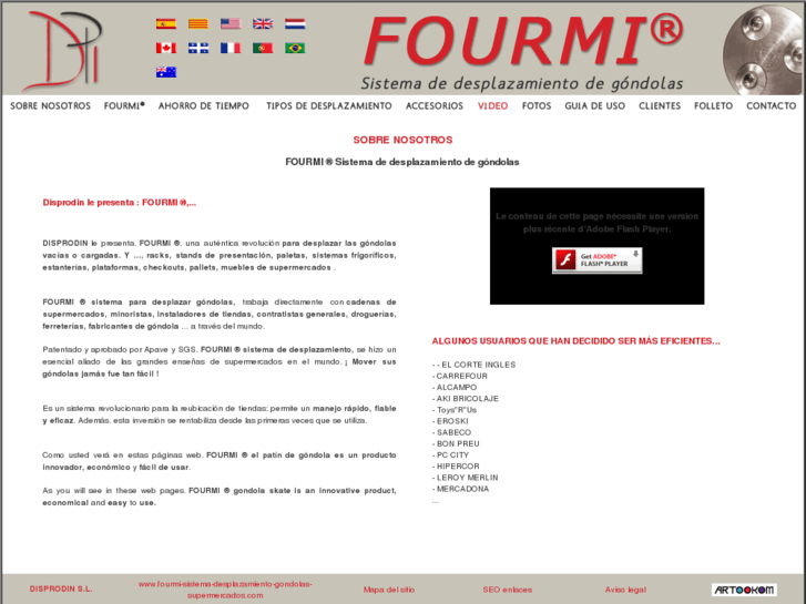 www.fourmi-sistema-desplazamiento-gondolas-supermercados.com