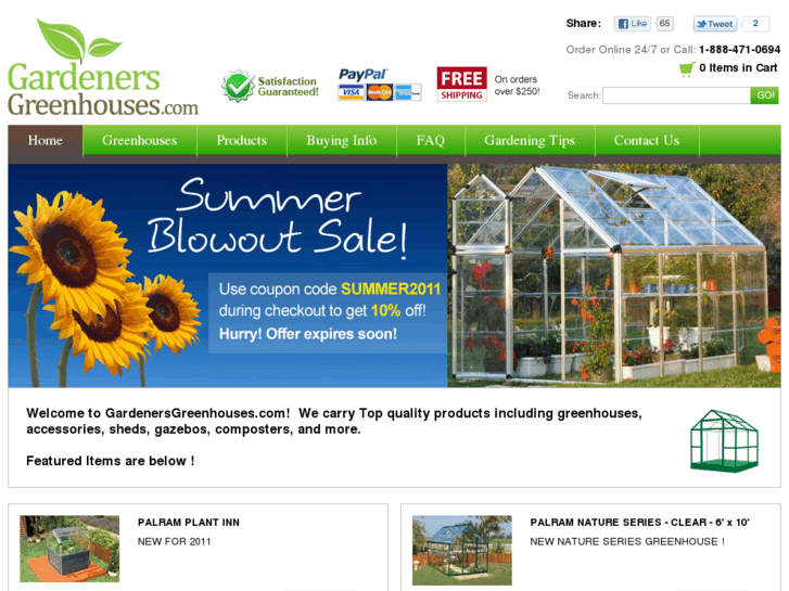 www.gardenersgreenhouses.com