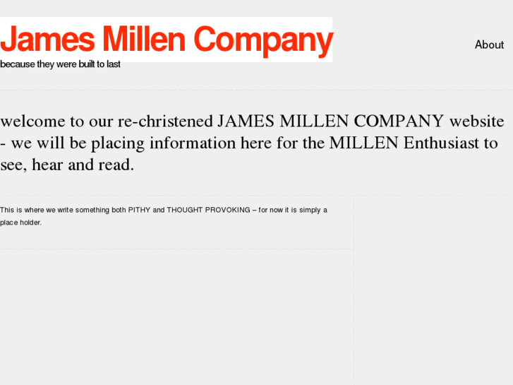 www.jamesmillen.com