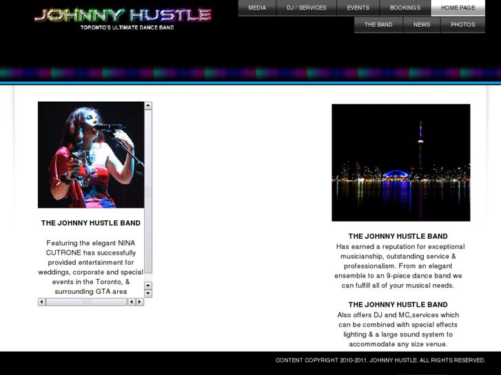 www.johnnyhustleband.com