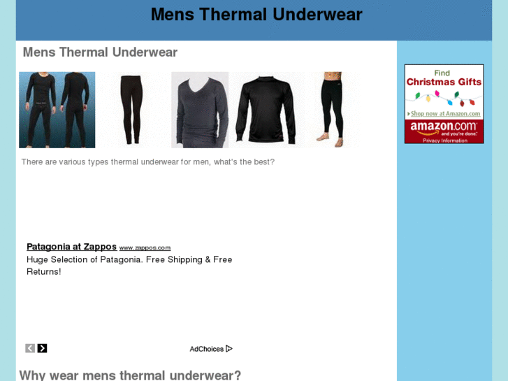 www.mensthermalunderwear.net