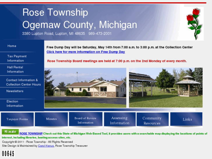 www.rosetownship-mi.com