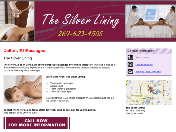 www.silverliningmassages.com